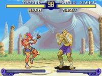 une photo d'Ã©cran de Street Fighter Alpha 2 sur Nintendo Super Nes